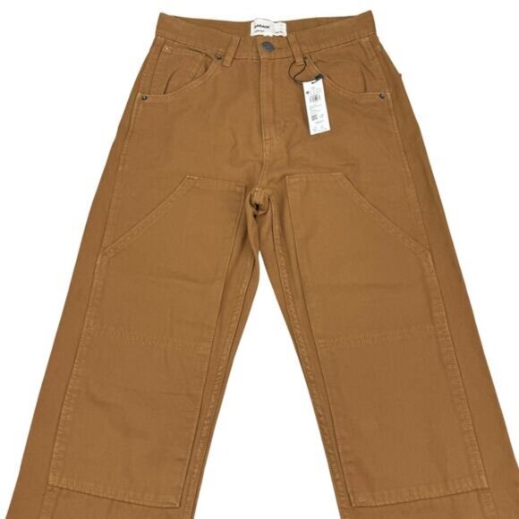 NWT GARAGE Carpenter Pocket Pant Size 26 Ginger Cookie - Picture 3 of 5